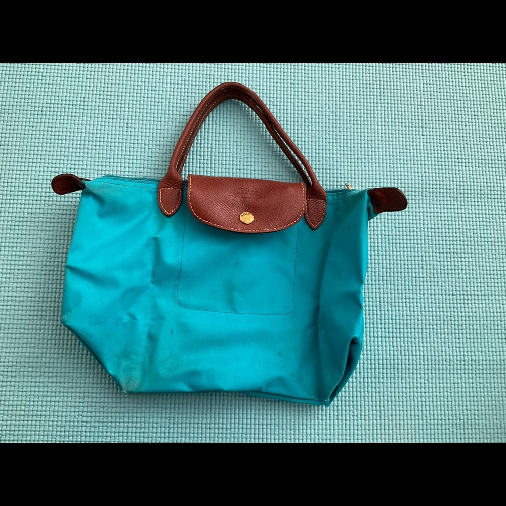 Longchamp blue color shoulder bag